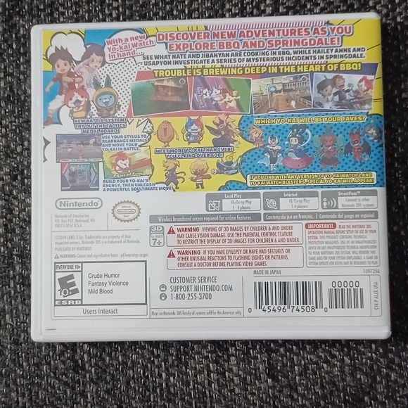 Yo-Kai Watch 3 *Complete & Mint* Nintendo 3DS *RARE* - Picture 4 of 9